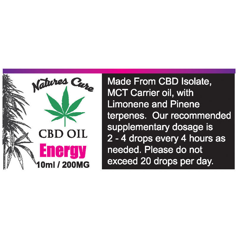 CBD Oil - Energy 10ml | Cannamart